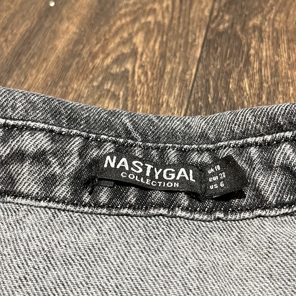 Nasty Gal Oversized Jean Jacket - Picture 2 of 3